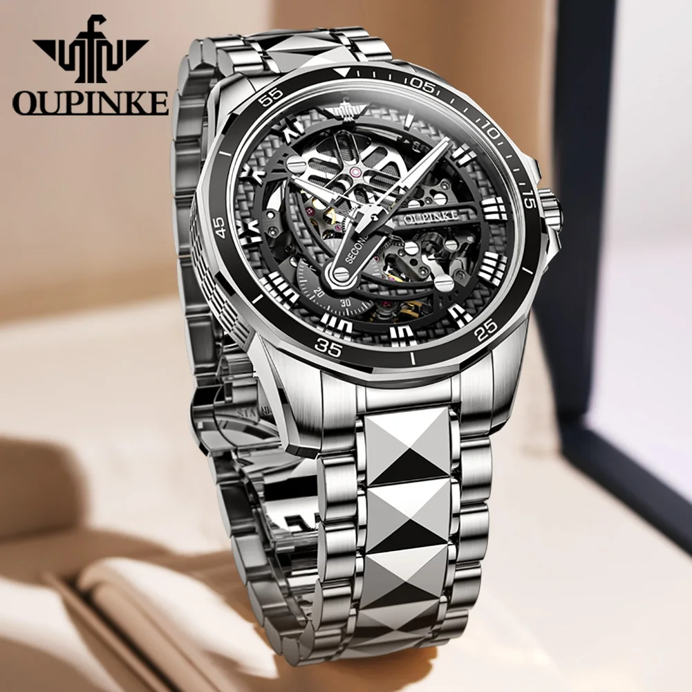 Luxury Brand Skeleton Mechanical Men Watches Tungsten Steel Sapphire  Imported Movement Supplier Automatic Wristwatch - Buy Wristwatches,Men  Watches,Mechanical Watch Product on Alibaba.com