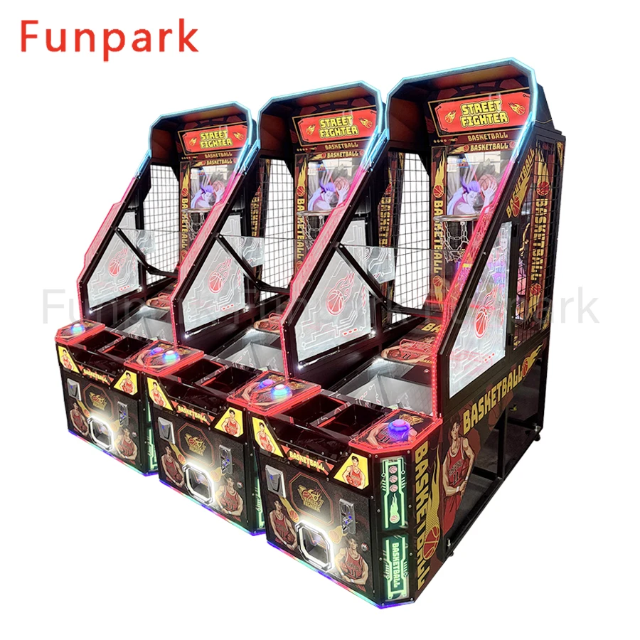 Funpark Factory Price Electronic Basketball Machine Street Arcade Game Coin Operated Games details