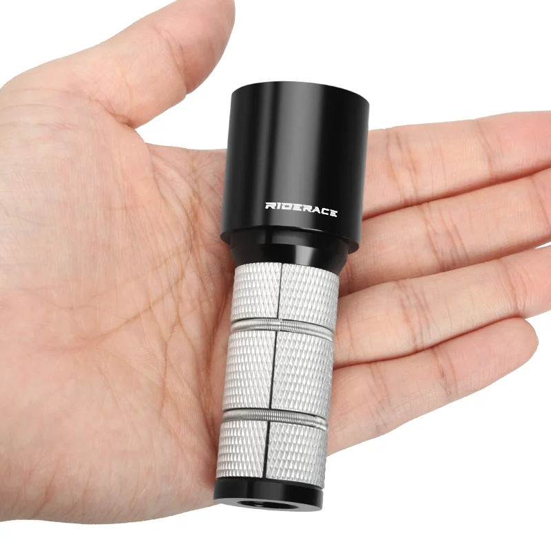 RIDERACE Bicycle Handlebar Stem Height Extender 1-1/8" (28.6mm) Alloy Fork Hidden Riser MTB Road Bike Fork Stem Extension Stem