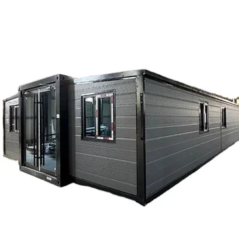 Australian Granny Flat Soundproof 40Ft Modern Insulated Expandable Container Prefab House 5 Bedroom Movable Prefabricated Villa