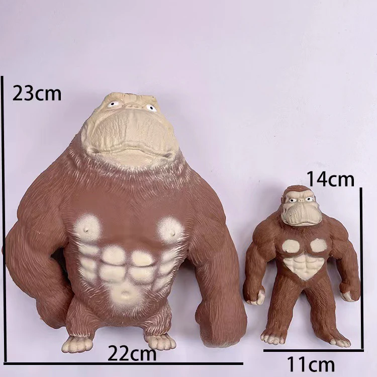 Tpr Antistress Squeeze Monkey Stress Relief Toy & Sensory Squeeze