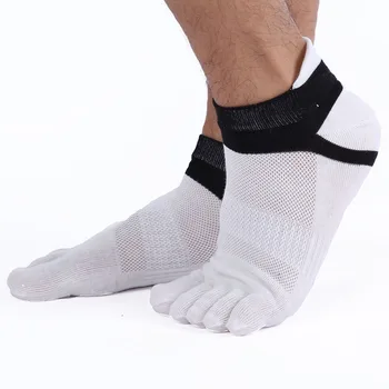 Fashion cotton men five finger socks sport five finger 5 toe socks men