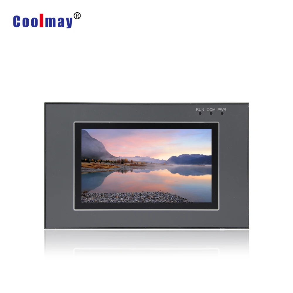 Coolmay Integrated Analog Pt100 Temperature Controller 5 Inch Hmi Plc All in One