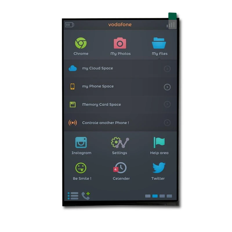 High Resolution Hd Ips Lcd Display 