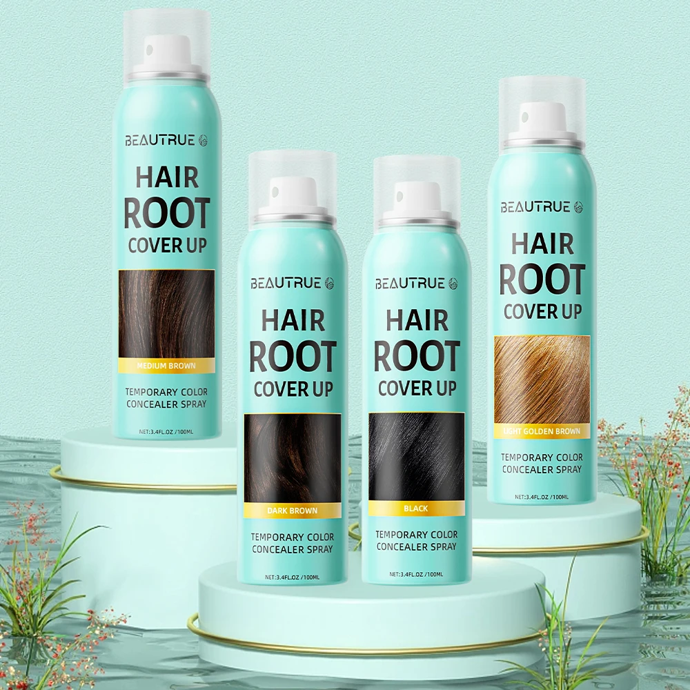 Private Brand Custom Design Hair Root Touch up Temporary Hair Color ...