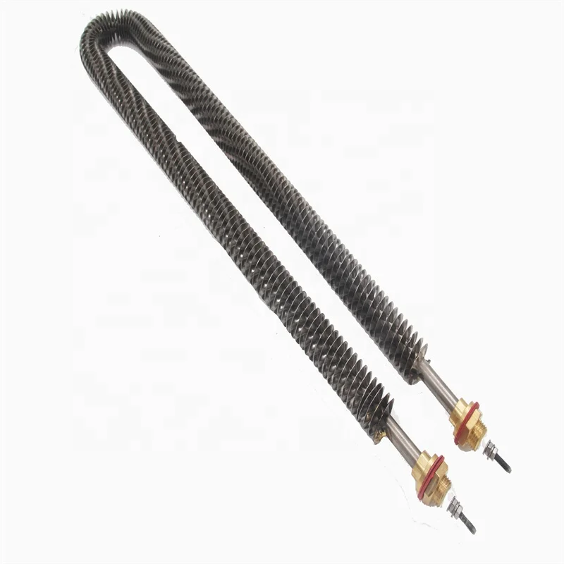 Finned Air Duct Heating Element Heating Tube Industry Heating Process Electric 220v 1000w 2kw Resistance Heater for Oven Stove