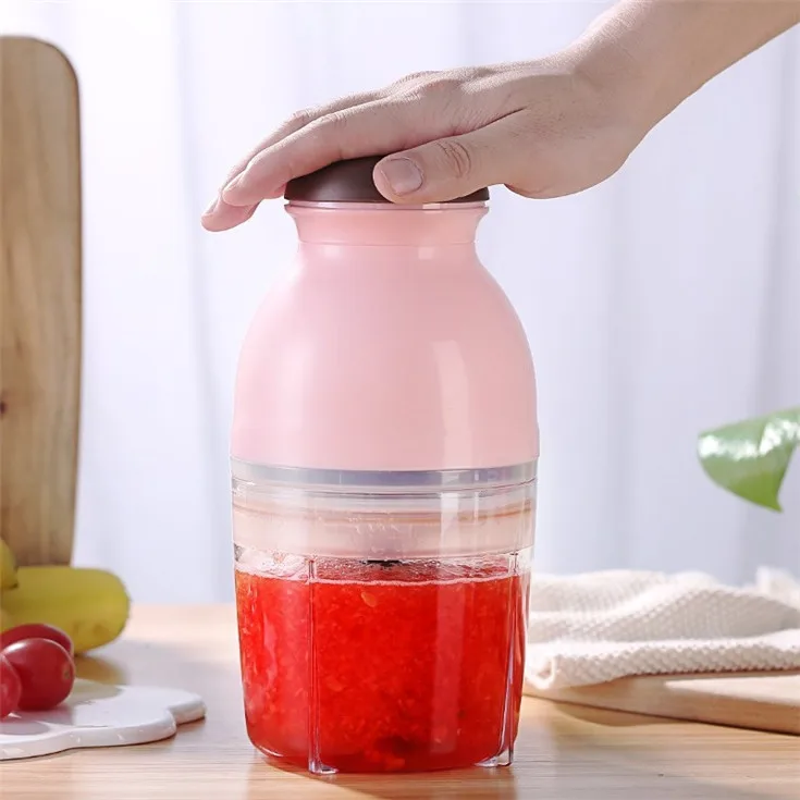 Multifunction Food Chopper Mini Blender Electric Capsule Cutter Quatre Fruit Vegetable Meat Puree Processor Baby Food Maker