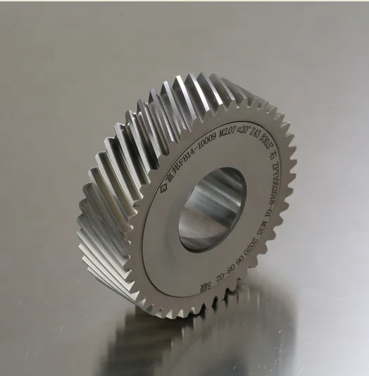 Taper shank and cylindrical shank helical gear slotting cutter gear shaper cutters for sale