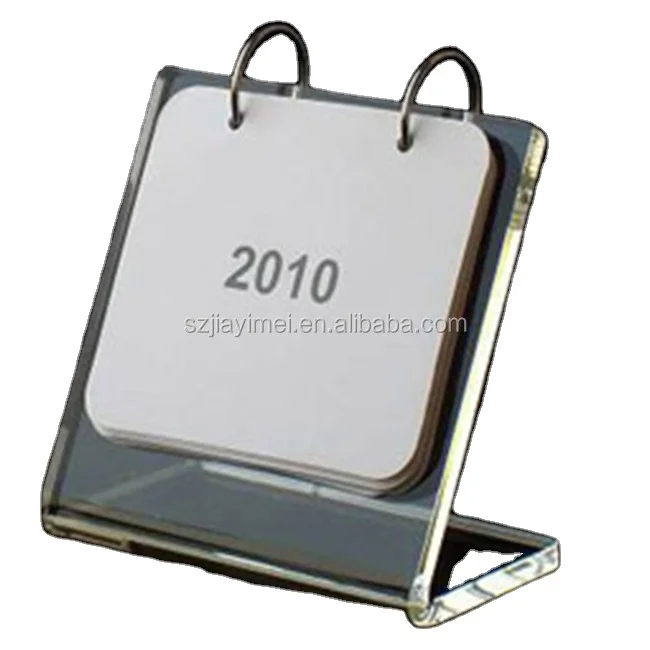 Fancy Clear Acrylic Desktop Calendar,Factory Wholesale Buy Acrylic Desktop Calendar,Clear