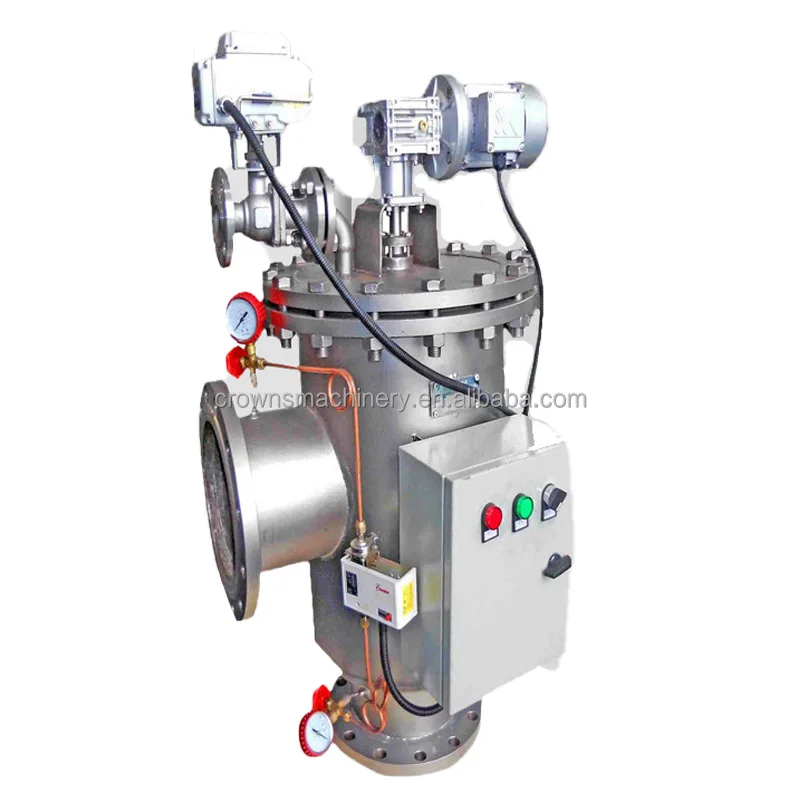Industrial Automatic Cleaning Water Treatment Filter Machine Self Cleaning Filter