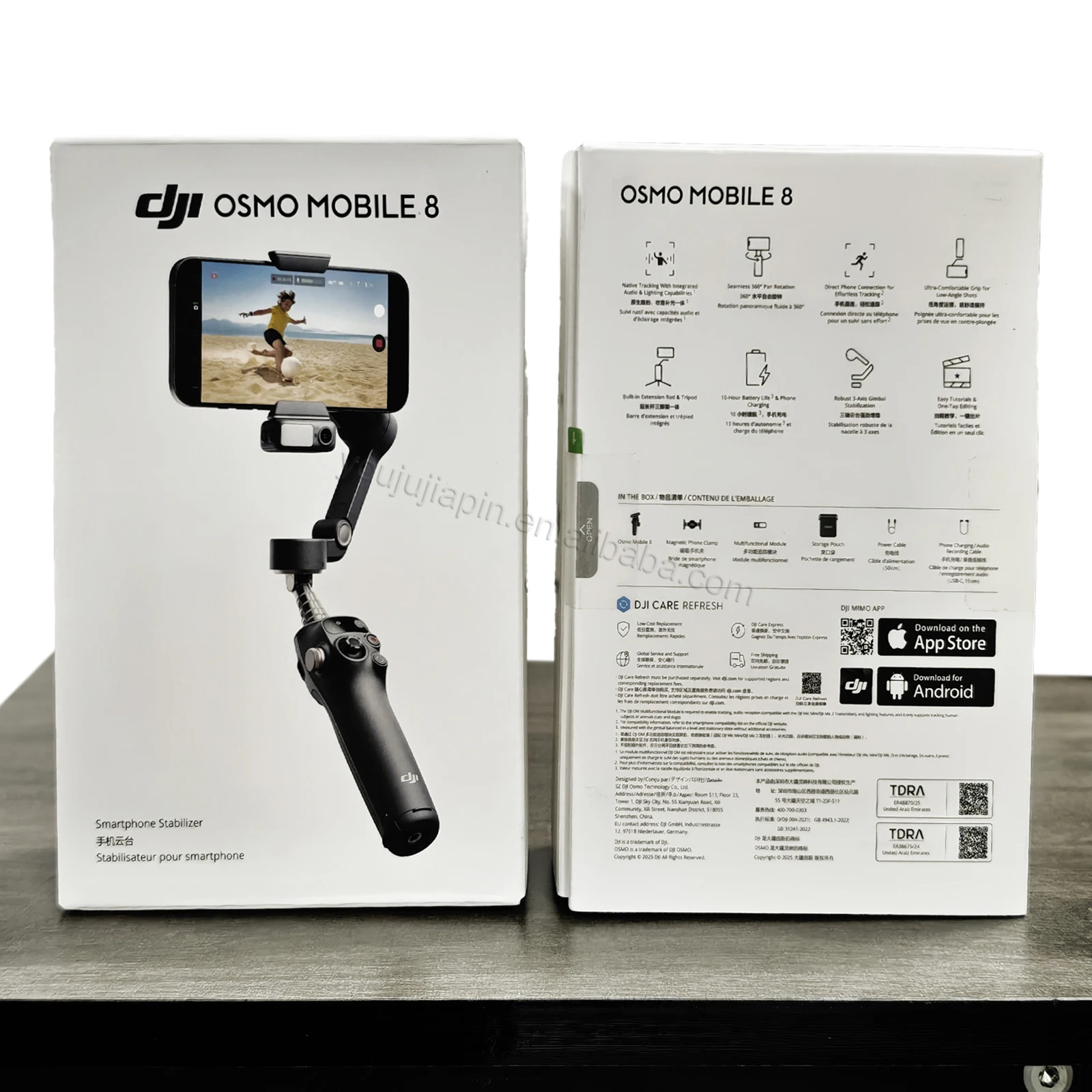 Original Osmo Mobile 8 Robust DJI 3-Axis Gimbal Stabilization