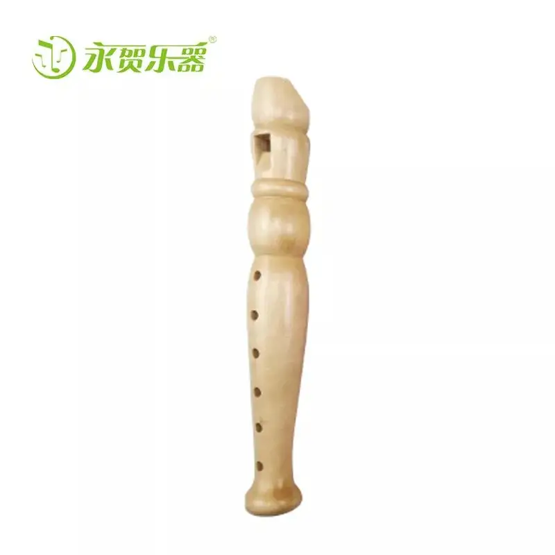 Wood Kids Music Toys Small Playing Musical Instrument Colorful Piccolo