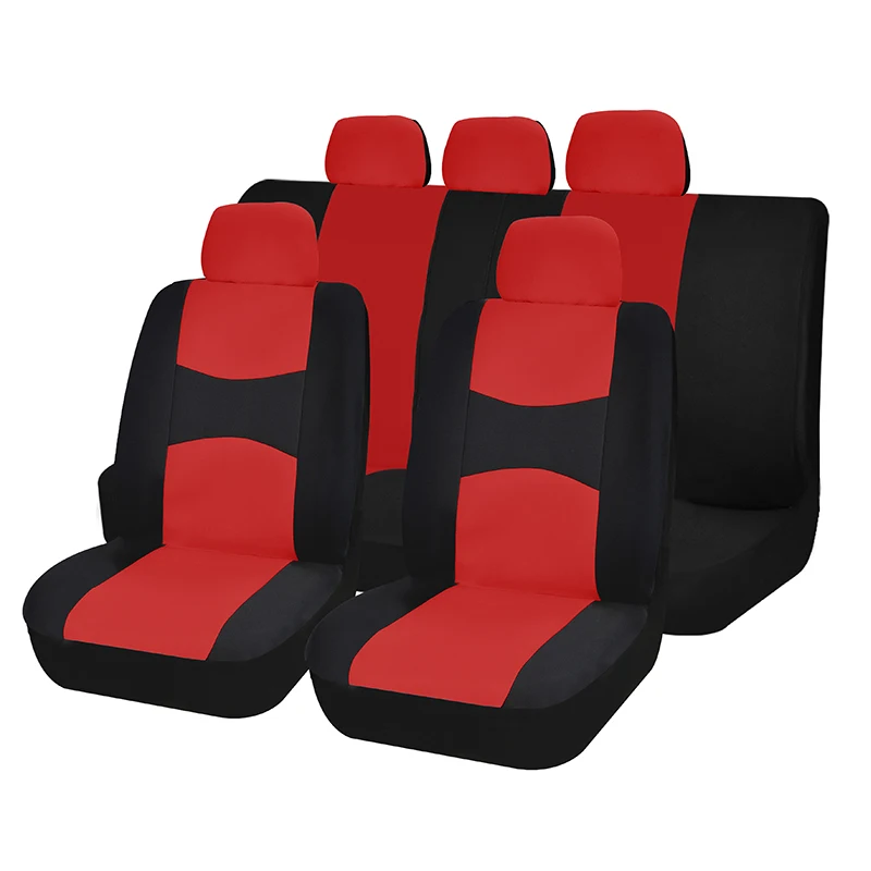 Washable Car Seat Covers Universal 5 Seats Elastic Breathable Fabric ...