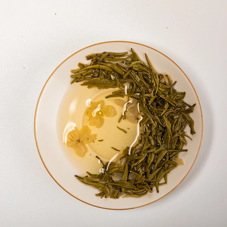 high quality chinese flavors loose tea jasmine bud flower tea