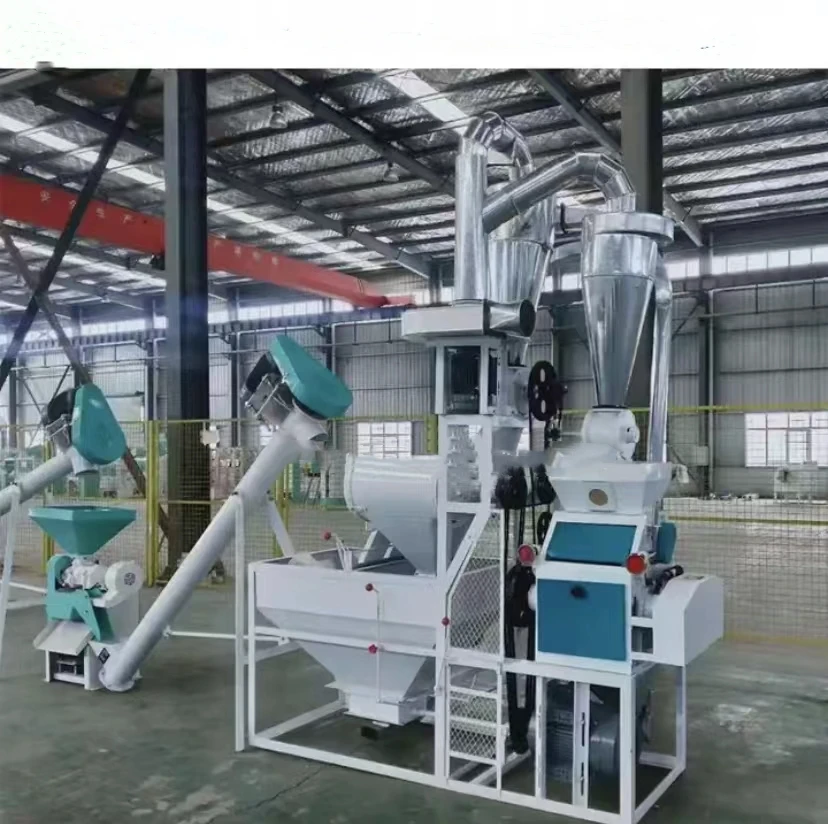 5 Ton Wheat Flour Making Production Process Line Machinery Equipment ...