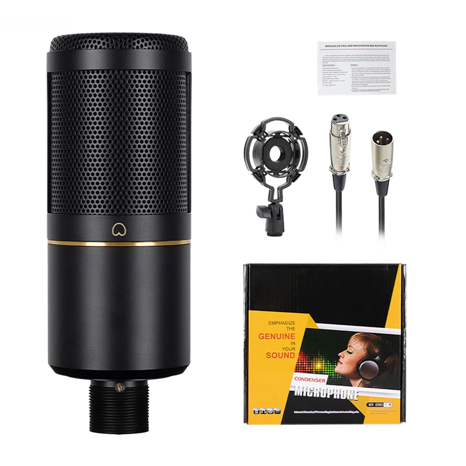 GAM-ZX320 Condenser Microphone Kit for Studio Recording