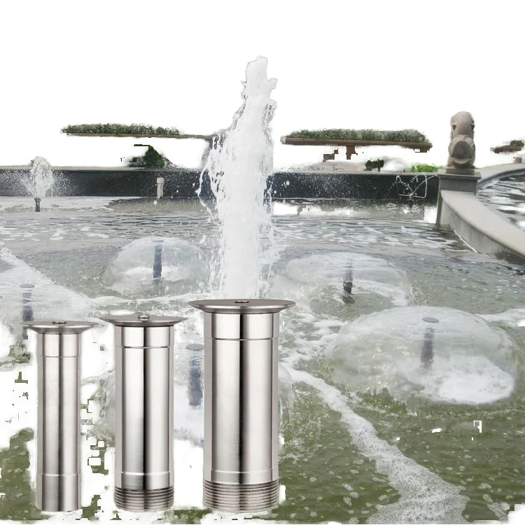 Wholesale Modern Stainless Steel Water Fountain Nozzle High Quality Brass Garden and Mushroom Fountain Fast Delivery