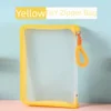 A4-yellow plush pendant