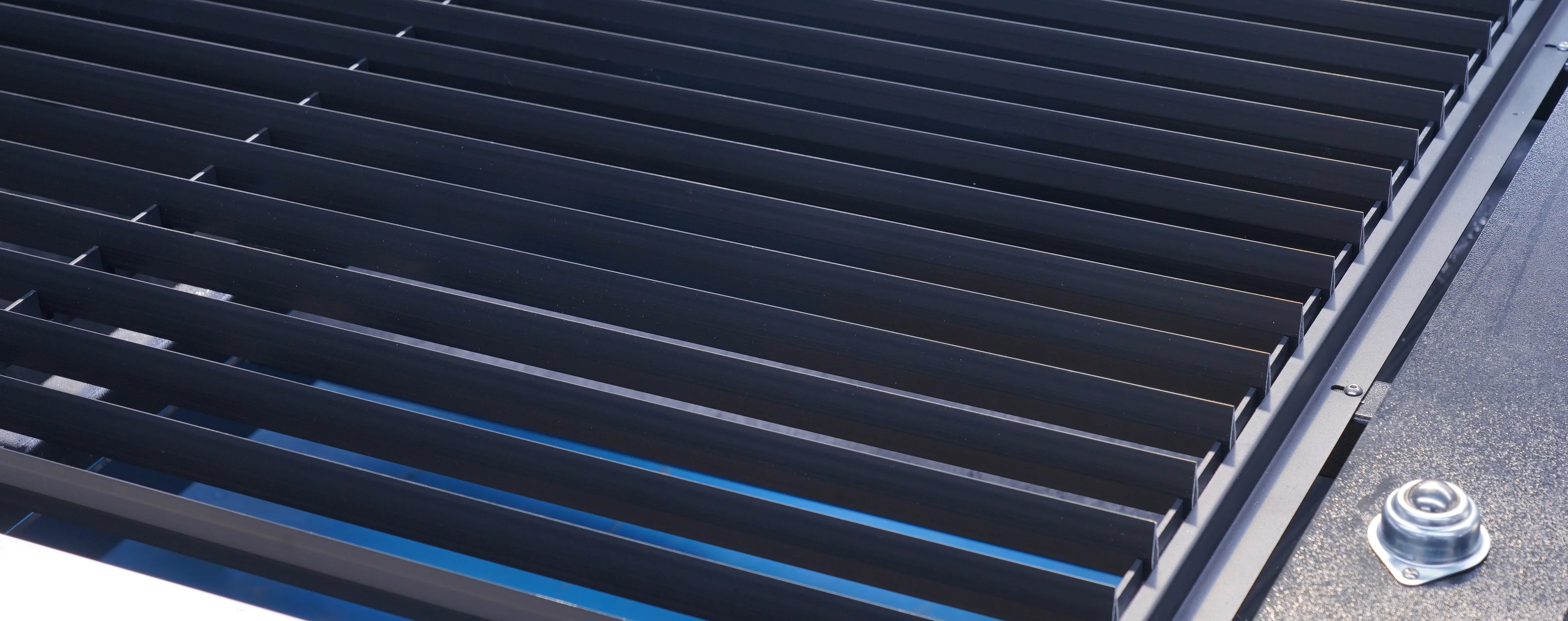 Optional Worktables: Blade or Honeycomb Table