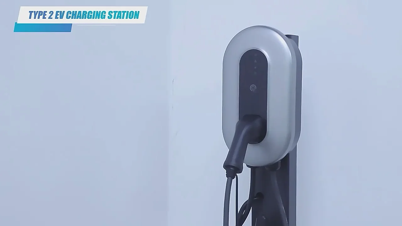 Home Ev Wallbox 7kw 11kw 22kw Ev Charging Station Model 3 Type 2 Fast ...