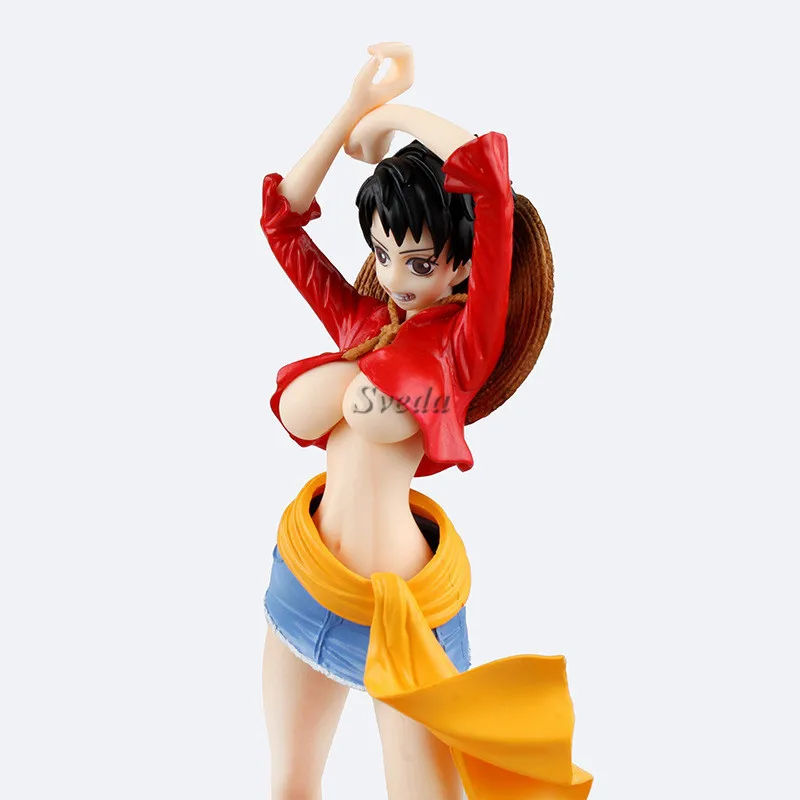 Оптовая продажа, аниме фигурка обезьянки д Луффи, экшн-фигурка, цельная Сексуальная Женская фигурка, игрушка