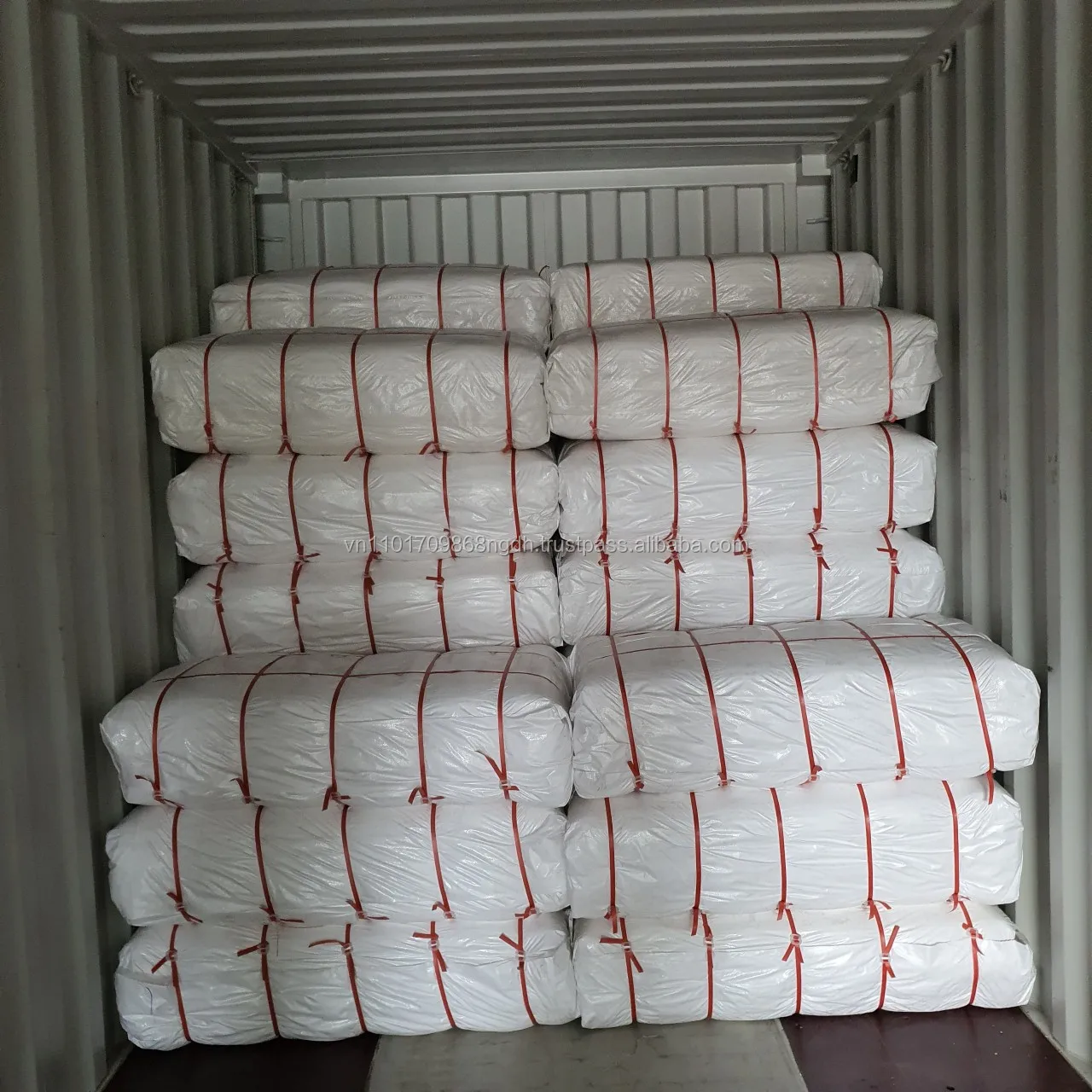 100 New Material Plastic 25kg 50kg Pp Woven Bag For Grainrice And