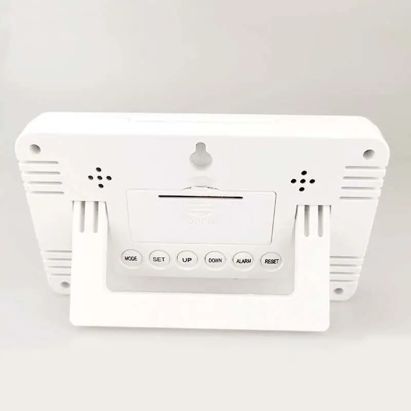 LCD Color Electronic Multi-Function Temperature Countdown Digital Clock Lazy Snooze Bedside Alarm Clock