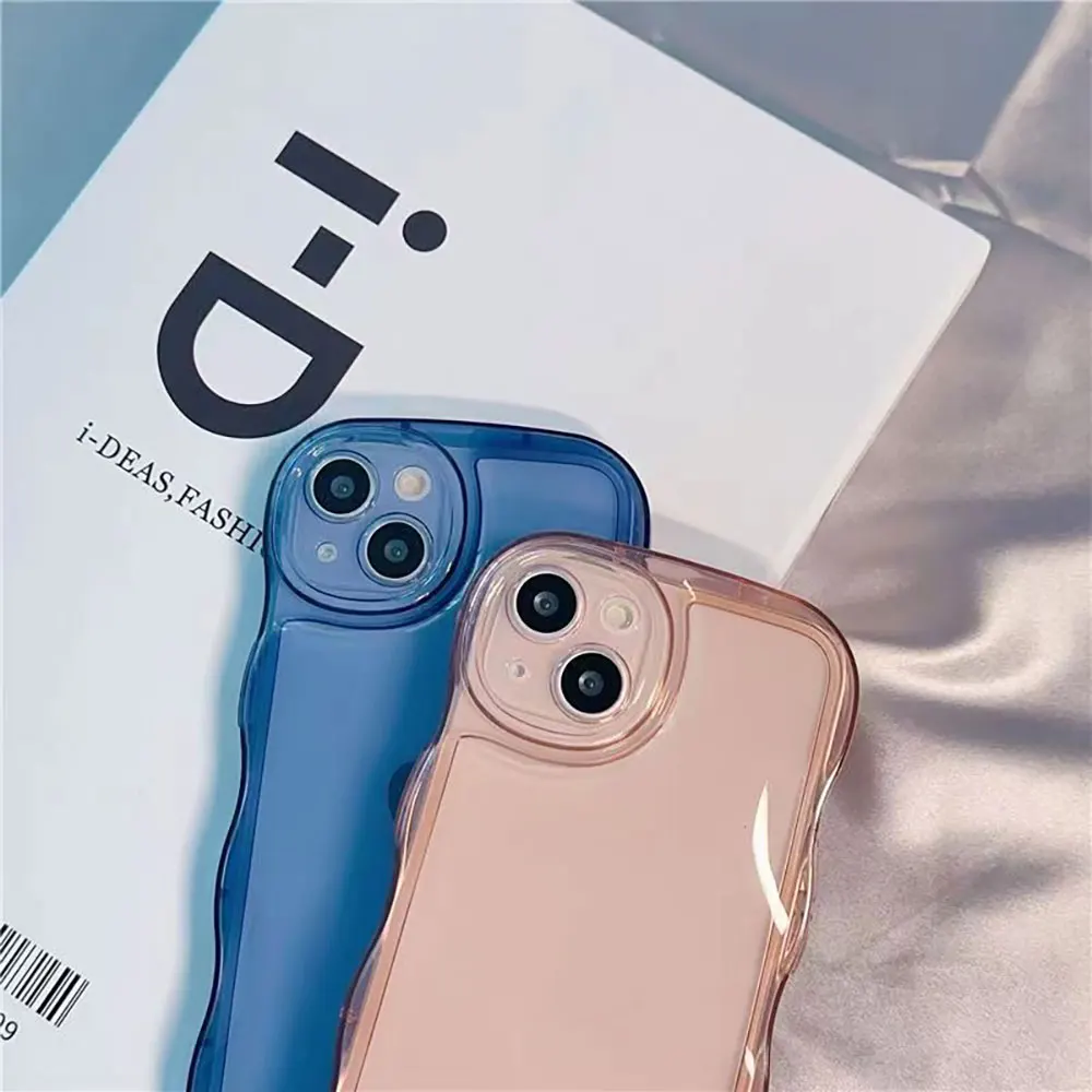 Candy Color Cover For Iphone 15 14 13 12 11 Xr Xs Max Pro Plus Simple Cases Pure Colour Wave Anti Fall Phone Case Sjk439 Laudtec factory