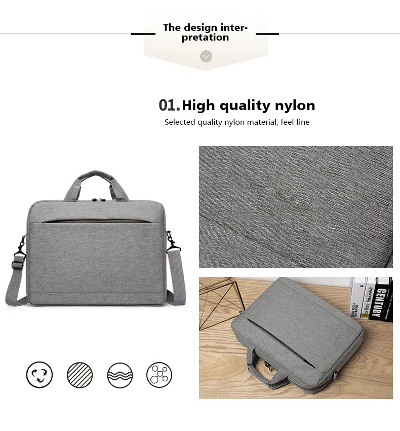 Cheap Price Canvas Portable Waterproof Bag Women Laptop Bag For Tablet ...