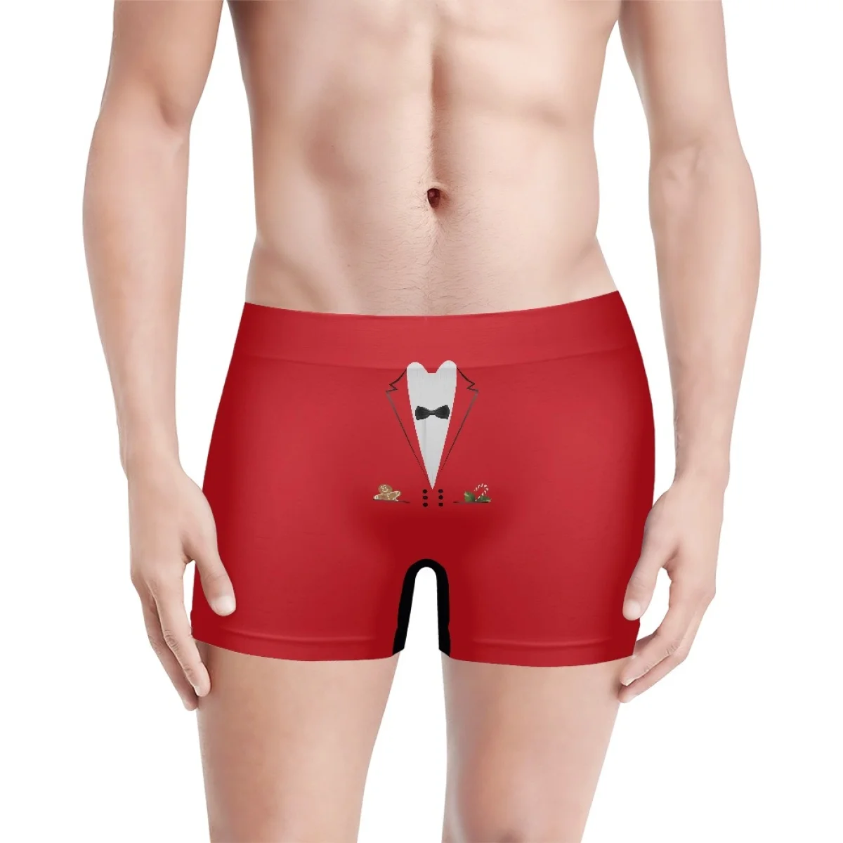 Calzoncillos Bóxer elásticos para hombre, ropa interior de Papá
