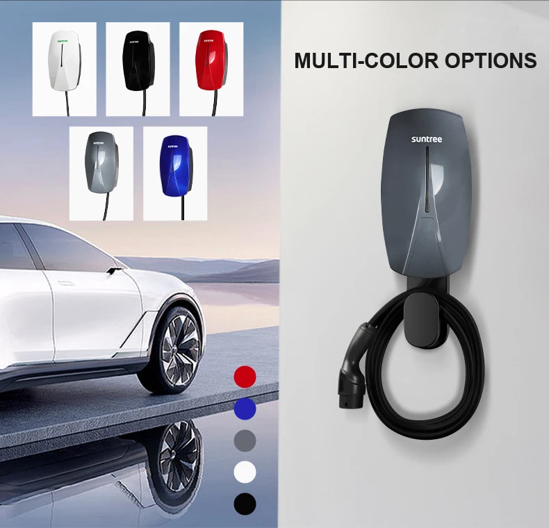 Factory Price Electric Home Car Charger 11kw 22kw Ev Wallbox 32a Wifi