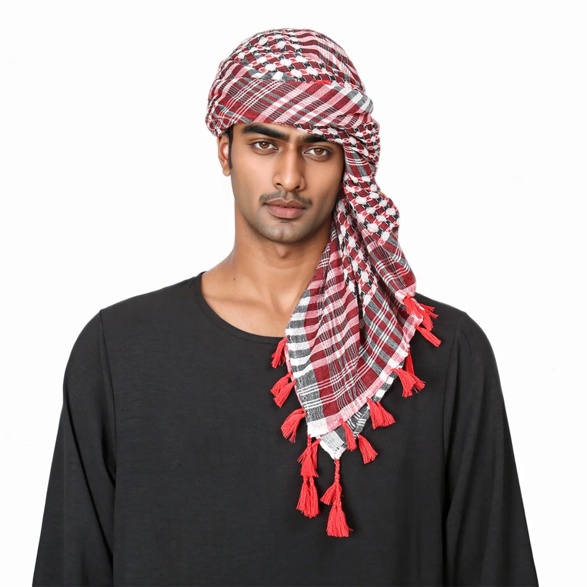 how to tie a shemagh like a bandana