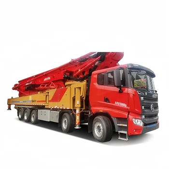 Chinese Machinery Concrete pump truck concrete pump mixer truck concrete boom pump truck for sale cheap sany 71m