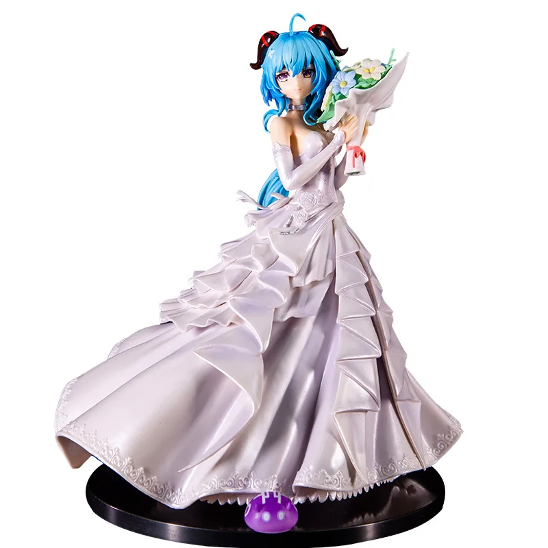 Genshin Impact Jogo Figura Personagem Produto Oficials Suporte Acrílico  (Séries de Porto de Liyue) (Ganyu)