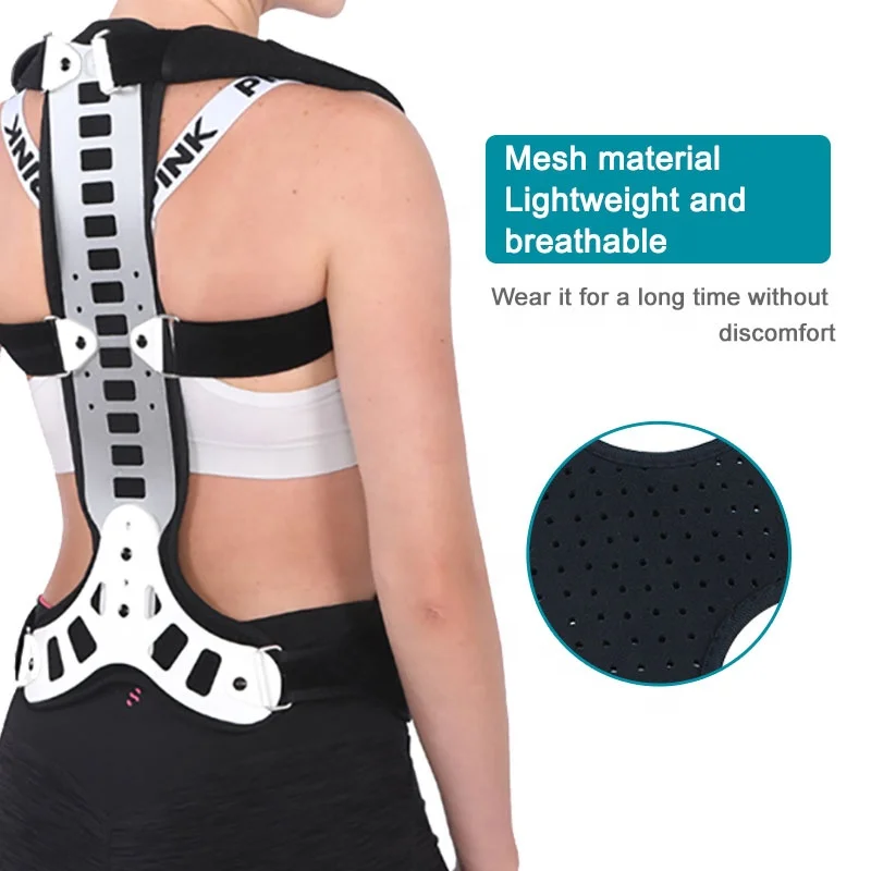 TJ017 The back brace recommended by the orthopedic surgeon is used to correct and support the spine