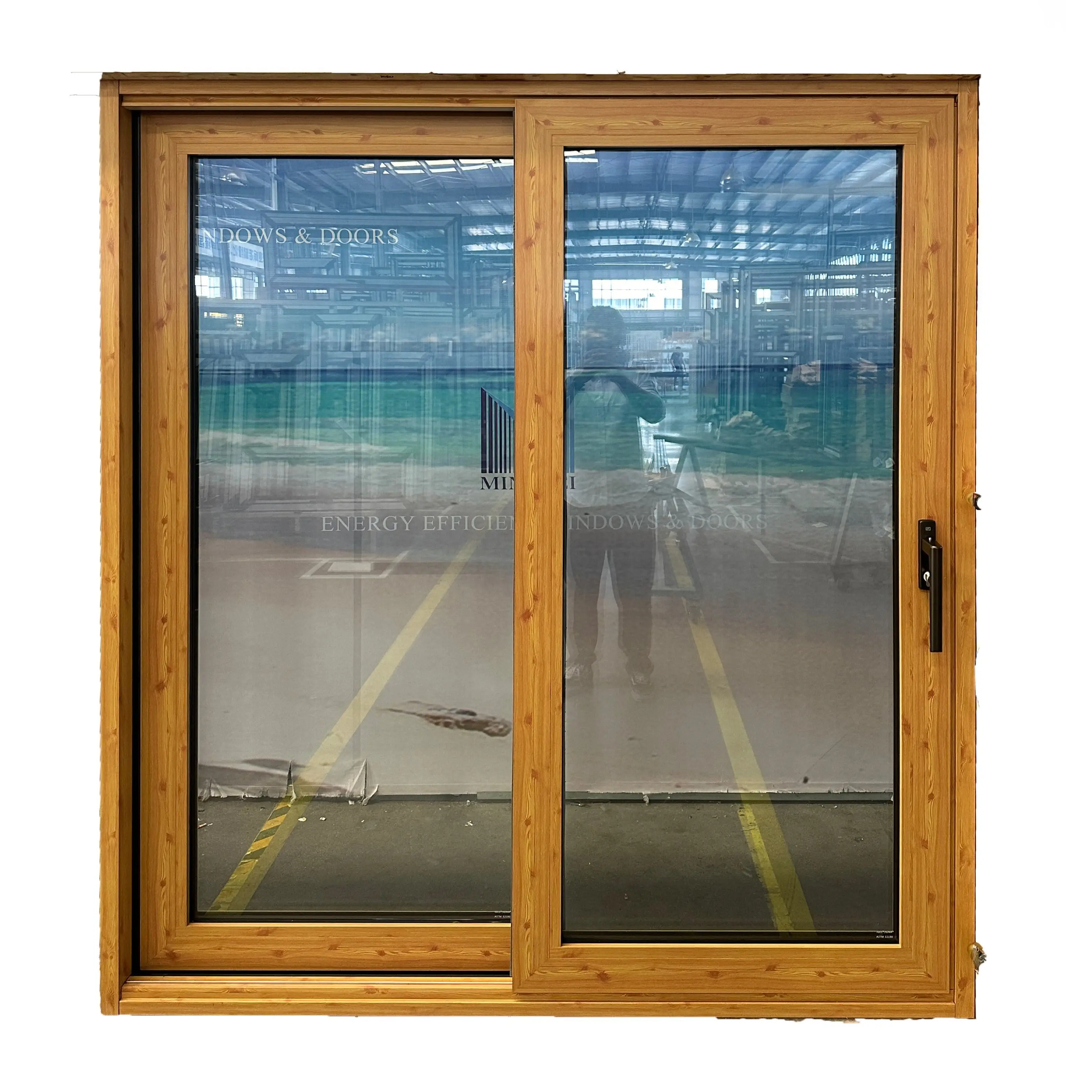 Minglei Factory Aluminum Door Aluminum Large Sliding Door Thermal Break Heat Insulation Patio Door