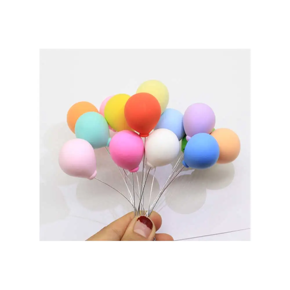 Dollhouse Miniature Polymer Clay Colorful Balloons Collection Cake Topper For Wedding Party Decoration Dessert Lovely Gifts Buy Clay Balloons Balloons Cake Topper Clay Balloons Cake Topper Product On Alibaba Com