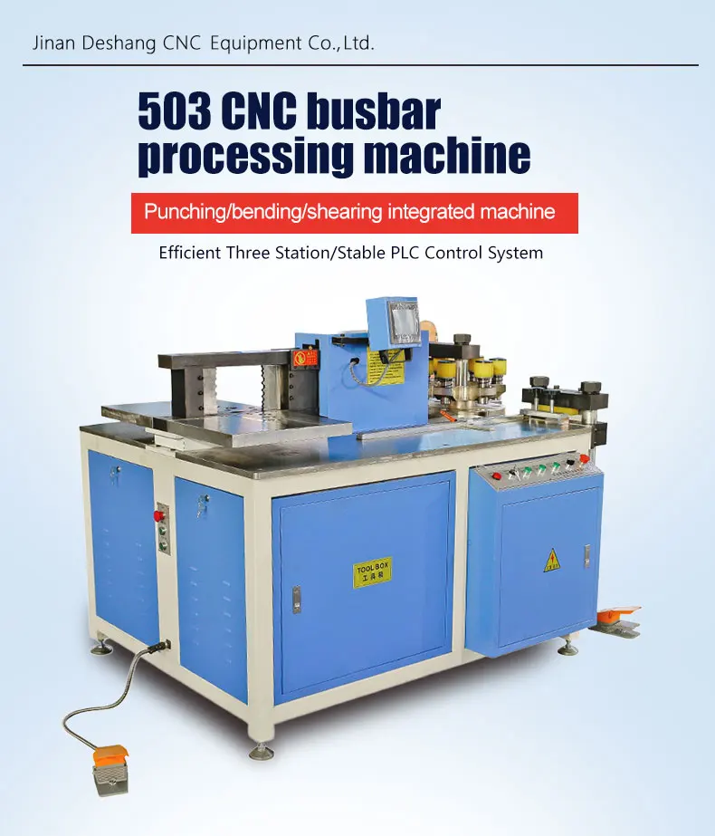Hydraulic Copper Busbar Processing Machine
