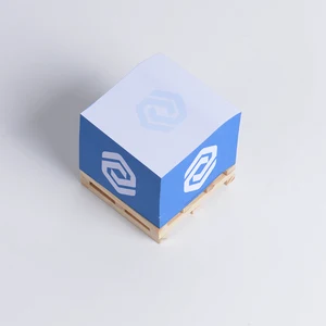 Custom LOGO Size Sticky Notes Cube Student Office Applicable Sticky Notes Cube Office Memo Student Stationery Sticky Notes Cube