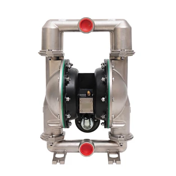 Professional large flow 2inch stainless steel BUNA/PTFE films Air Operated double Diaphragm Pumps