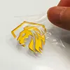 Custom die cut sticker example B