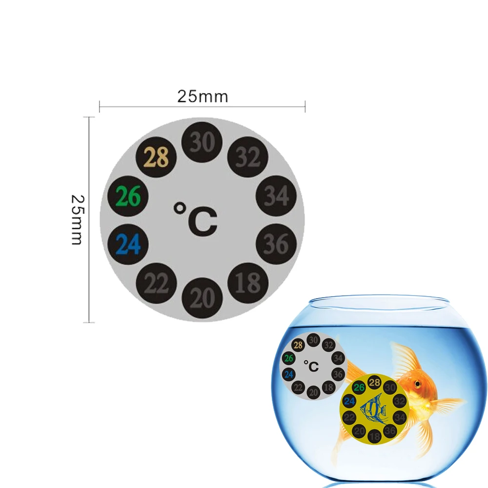 Design Liquid Crystal Temperature Thermometer Strip