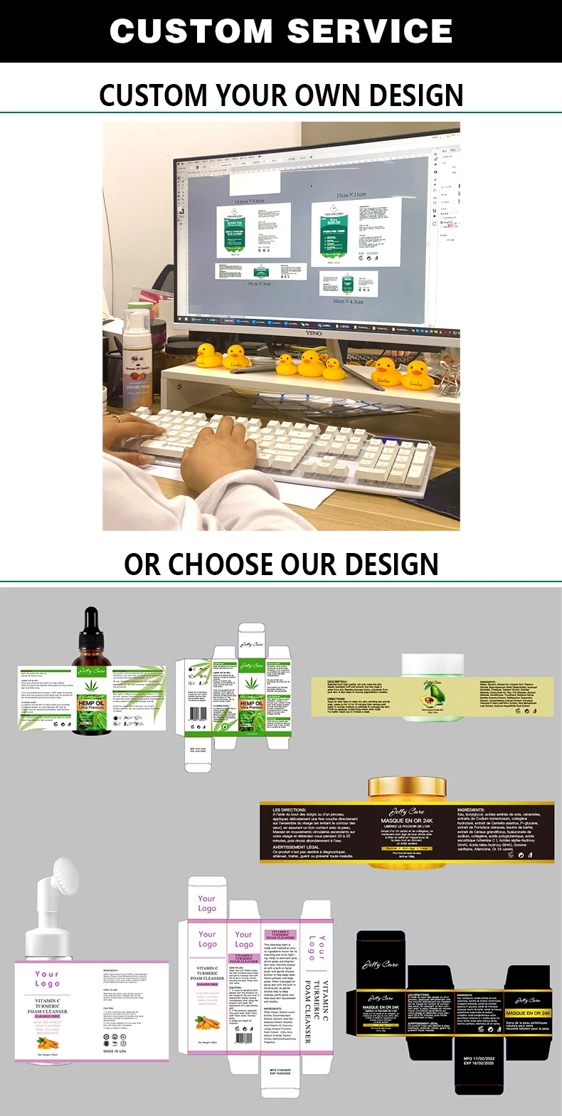 Индивидуальный набор для ухода за кожей, Натуральная роза, розовое очищающее средство для лица, сыворотка с тонером для лица, крем, антивозрастной персональный набор для ухода за кожей, частная этикетка