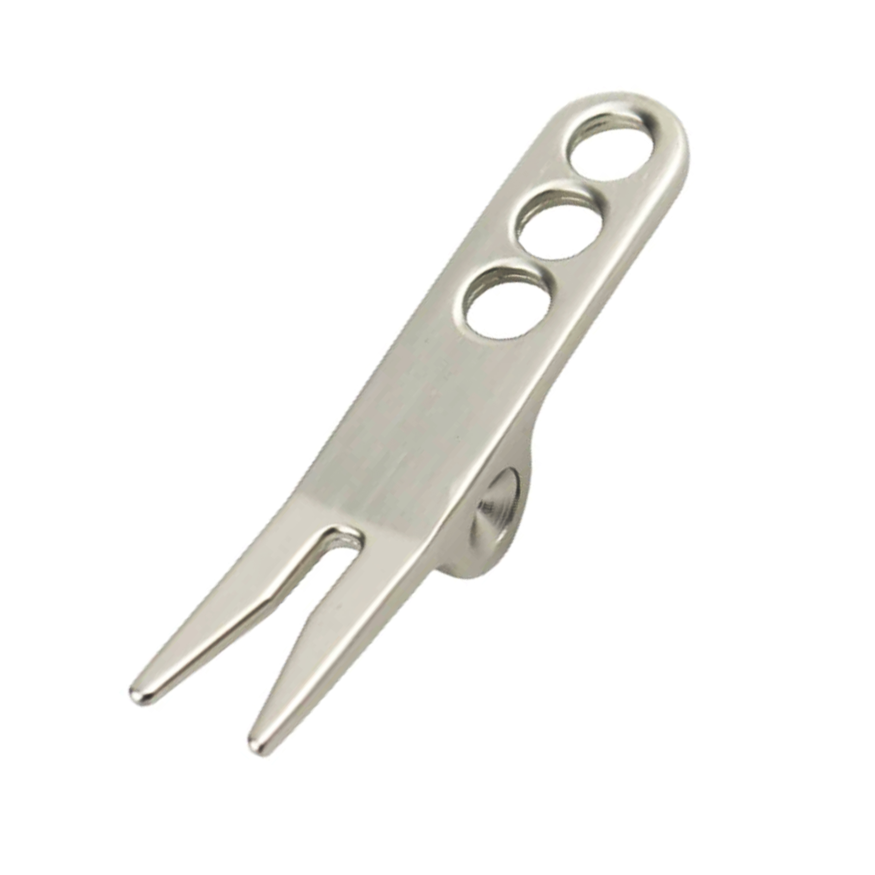 Custom Portable Foldable Golf Repair Stainless Steel Divot Tool Pitch