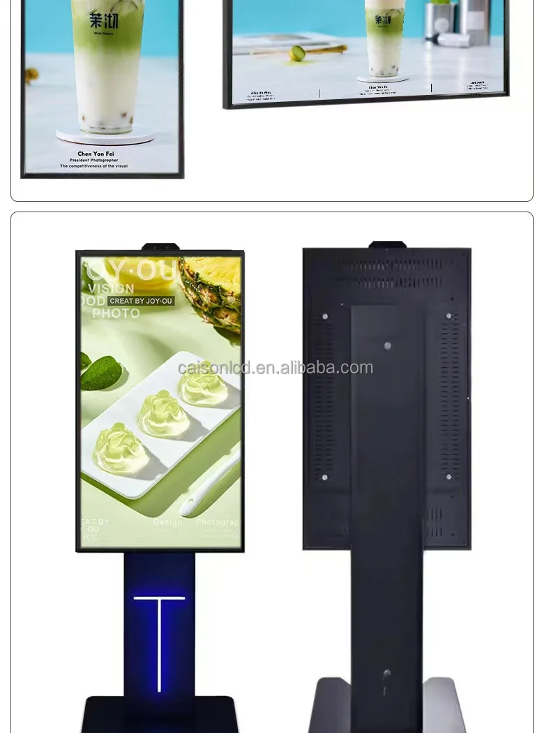 43/49/55 inch support FHD/4K  high brightness display 1000-2500 nit LCD advertising display window Digital signage and display supplier