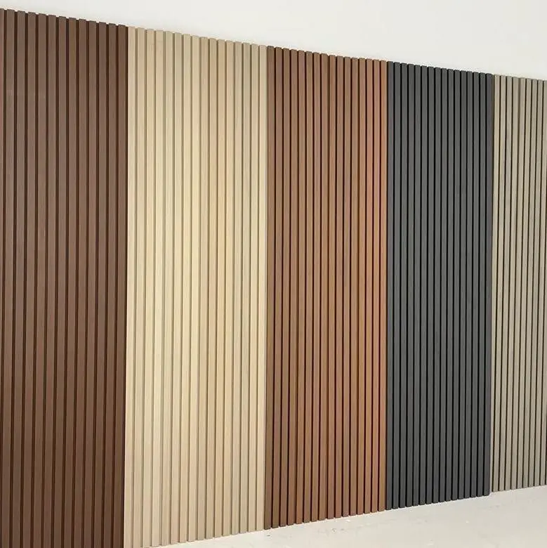 Outdoor Exterior 145*10mm Co-extrusion Panel Wooden Laminate WPC Wall Panels