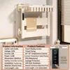 Ventouse-crème vent-6040-numérique pliable-ligne gauche