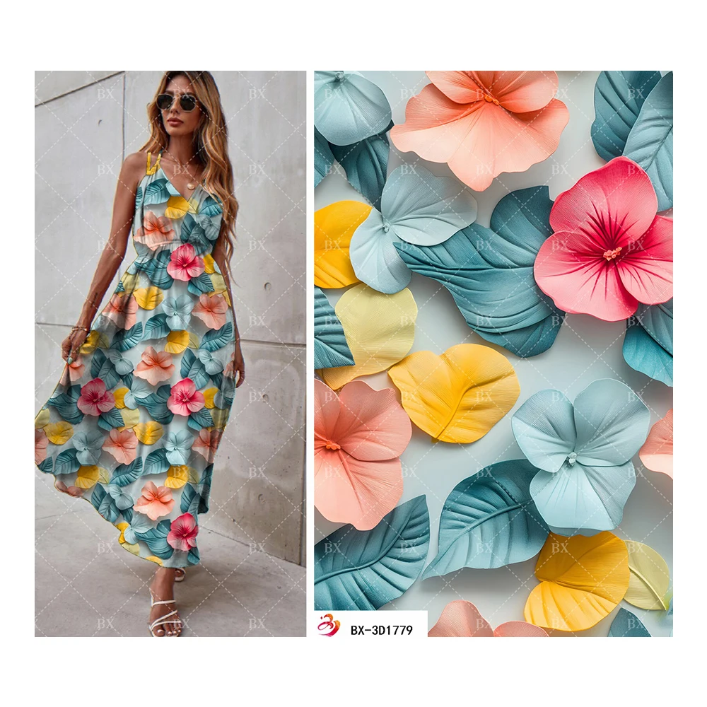 Tela chalis kain вискоза 100%