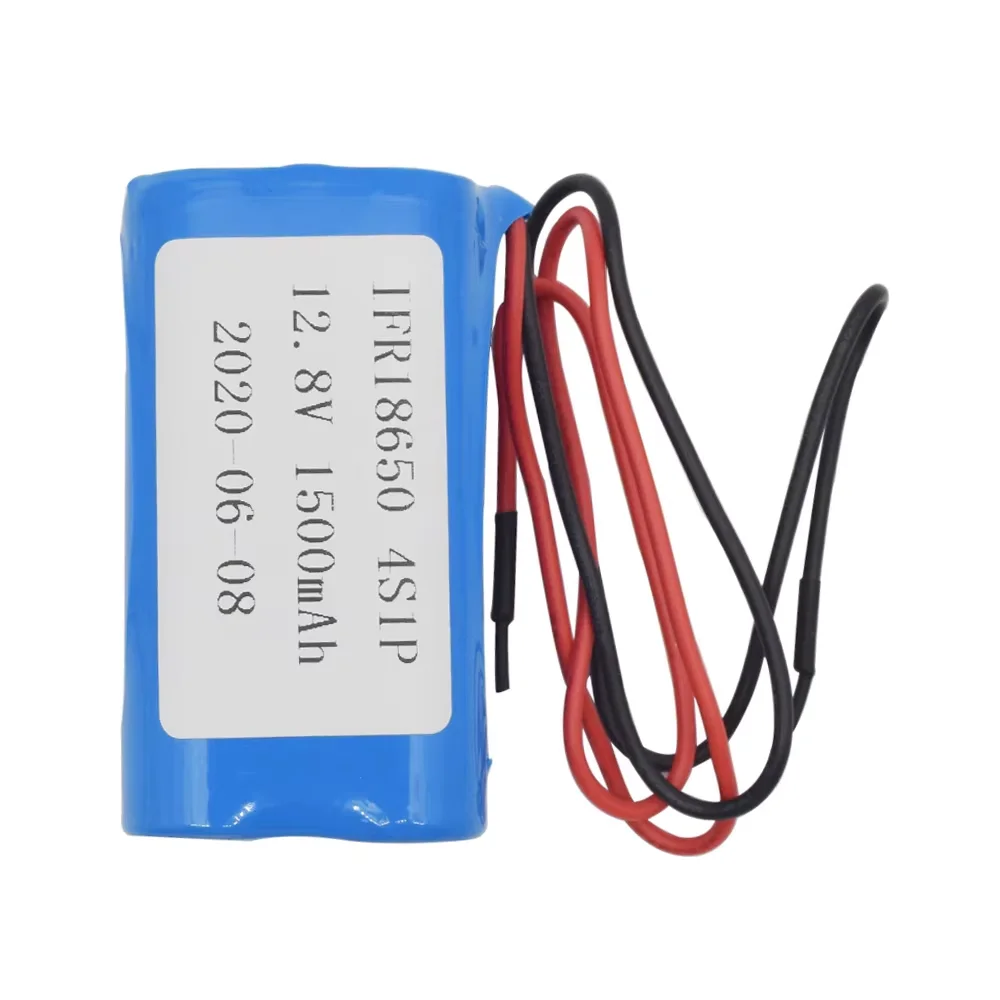 Customized Rechargeable 18650 1500mAh Lithium LiFePO4 Battery Pack 3.2V 6.4V 9.6V 12.8V 3.7V 7.4V 11V 14.8V 18V 22V 24V Battery