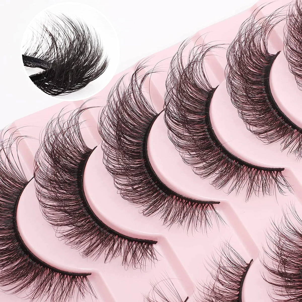 VEYES wholesale custom lash box 3d bottom full strip mink lashes ...